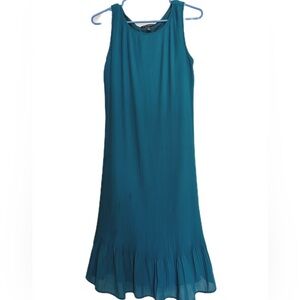 Banana Republic Teal Midi Dress